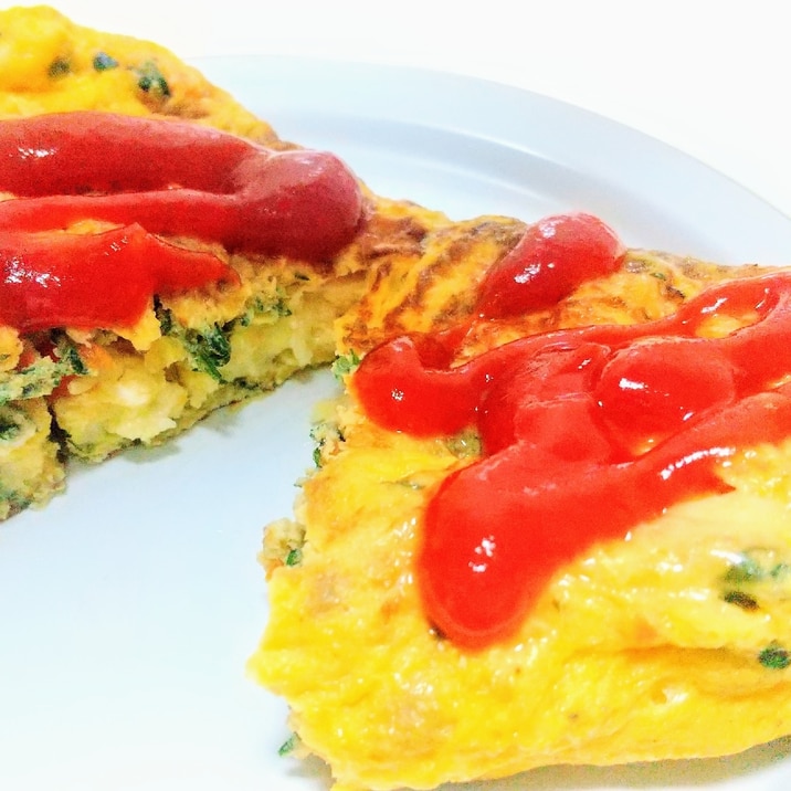 にんじんのチーズオムレツ